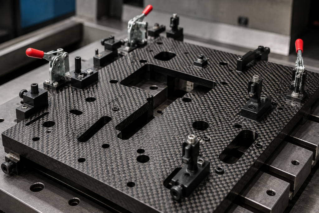 Jigs, fixtures, and tooling plates